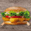 H4 Chicken Nugget Burger