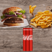 H10 Beef Double Burger Menü