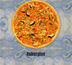23 Pizza Aubergine (Vegetarisch)