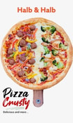 P1 Pizza Halb & Halb